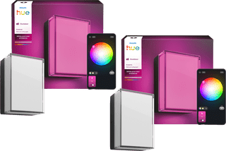 Philips Hue Scenova Applique Murale et Plafonnier Extérieur Lot de 2