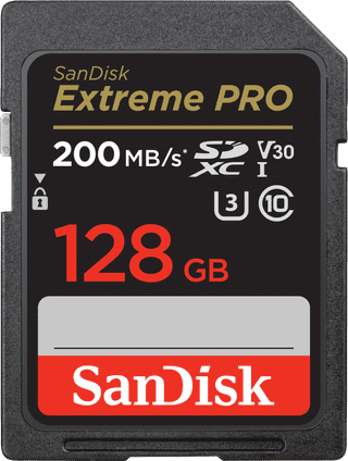 SanDisk SDXC Extreme Pro 128GB 90MB/s