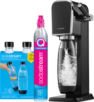 SodaStream ART Zwart + 2 flessen