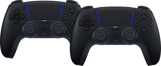 Sony Playstation 5 DualSense Wireless Controller Midnight Black Duo Pack