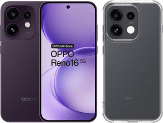 OPPO Reno16 512GB Paars 5G + BlueBuilt Back Cover Transparant