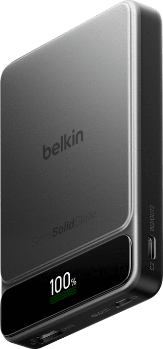 Belkin Powerbank 10.000 mAh met Snelladen 45 Watt Zwart