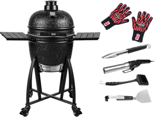Grill Guru Prime Satin Black Medium Kit de Démarrage