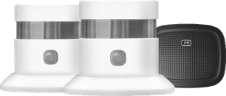 KlikAanKlikUit Détecteur de Fumée ZSDR-850 (3 ans) Lot de 2 + Smart Bridge