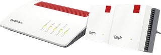 FRITZ!Box 7590 AX + FRITZ!Repeater 1200 AX DSL Duo pack