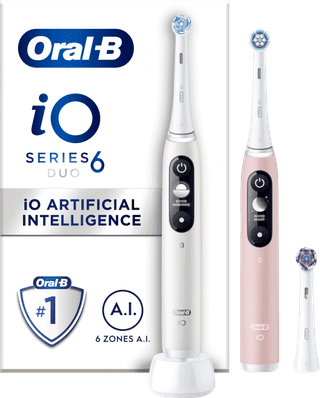 Oral-B iO Series 6N Duo Pack White + Pink