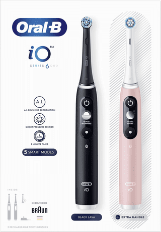 Oral-B iO Series 6N Duo Pack Black + Pink