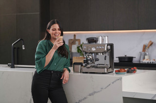 Sage Barista Express Impress Brushed Stainless Steel