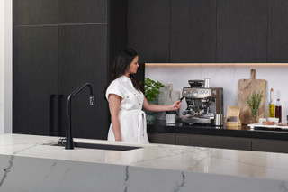 Sage Barista Express Impress Brushed Stainless Steel