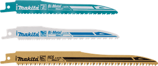 Makita 3-piece Reciprocating Saw Blade Set (Universal) B-13677