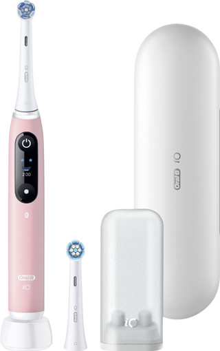 Oral-B iO Series 6N Licht Roze + extra iO Gentle Care opzetborstel