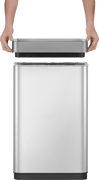EKO Mirage X Sensor 80 Litres Acier Inoxydable Mat