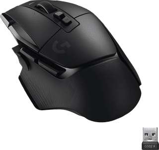 Logitech G502 X Lightspeed Wireless Gaming Mouse Black