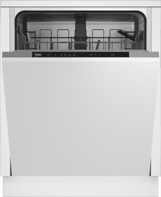 Beko DIN34320 / Inbouw / Volledig geïntegreerd / Nishoogte 82 - 87 cm