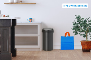 Brabantia Touch Bin 60L Matte Black