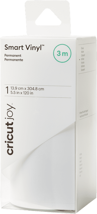 Cricut Joy Smart Vinyl Permanent Blanc 14 cm x 300 cm