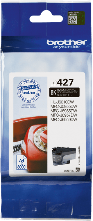 Brother LC-427 Cartridge Zwart