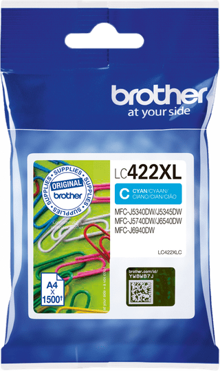 Brother LC-422XL Cartridge Cyaan