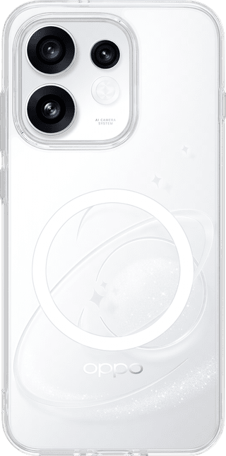 OPPO Reno16 / Reno16 Pro Back Cover avec Aimant Transparent