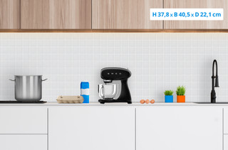 SMEG SMF03BLEU Zwart