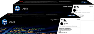 HP 117A Toner Noir Lot de 2