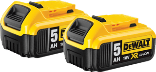 DeWalt DCB184-XJ 18V 5,0 Ah Accu 2-pack