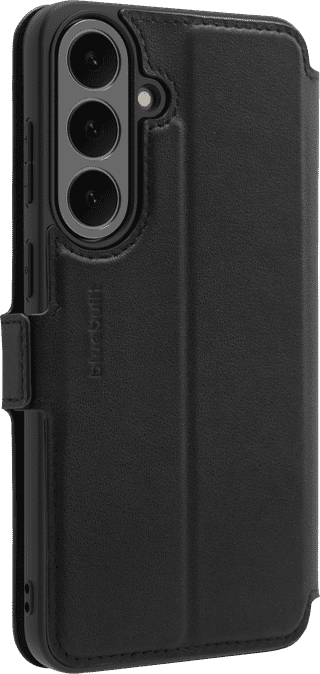 BlueBuilt Book Case Samsung Galaxy S26 FE Leer Zwart