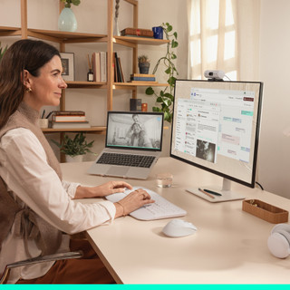Logitech Signature Comfort Plus M850 L Souris Sans Fil Off-White