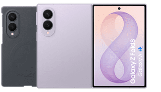 Samsung Galaxy Z Fold 8 256 Go Lilas 5G + Back Cover Silicone avec Aimant Noir