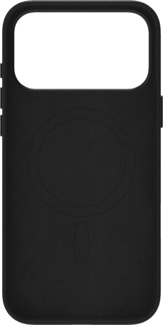 BlueBuilt MagSafe Coque iPhone 18 Pro Max Cuir Noir + Porte-carte Cuir Noir
