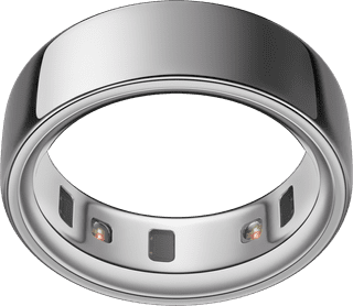 Oura Ring 4 Maat 10 Zilver
