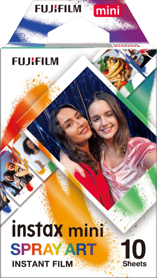 Fujifilm Instax Mini Film Spray Art (10 stuks)