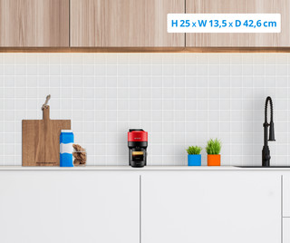 Krups Nespresso Vertuo Pop XN9205 Spicy Red