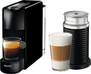 Krups Nespresso Essenza Mini XN1118 Black + Milk Frother