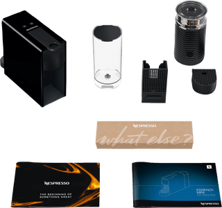 Krups Nespresso Essenza Mini XN1118 Black + Milk Frother