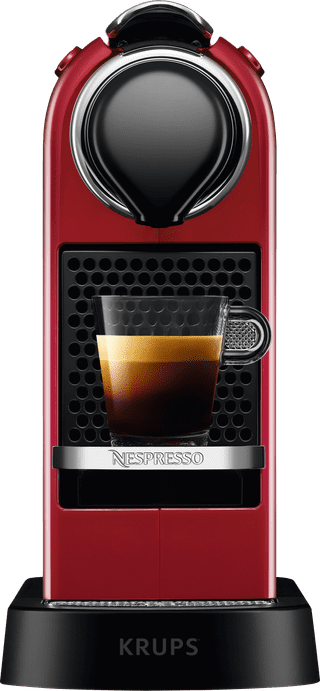 Krups Nespresso Citiz XN7415 Cherry Red