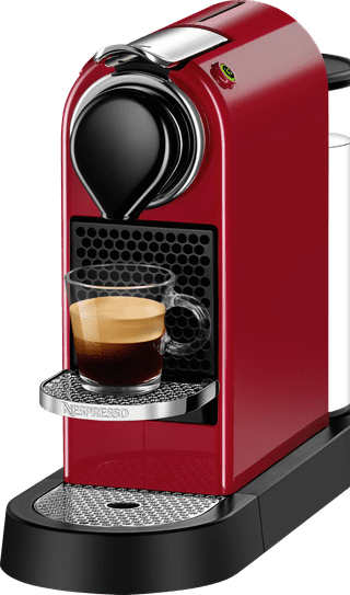 Krups Nespresso Citiz XN7415 Cherry Red