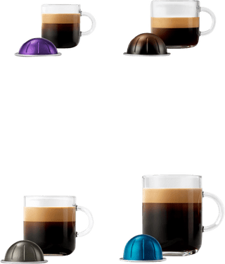 Krups Nespresso Vertuo Pop Coconut White XN9211 with Aeroccino