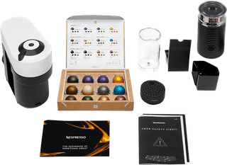 Krups Nespresso Vertuo Pop Coconut White XN9211 with Aeroccino