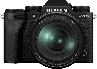 Fujifilm X-T5 Zwart + XF 16-80mm f/4