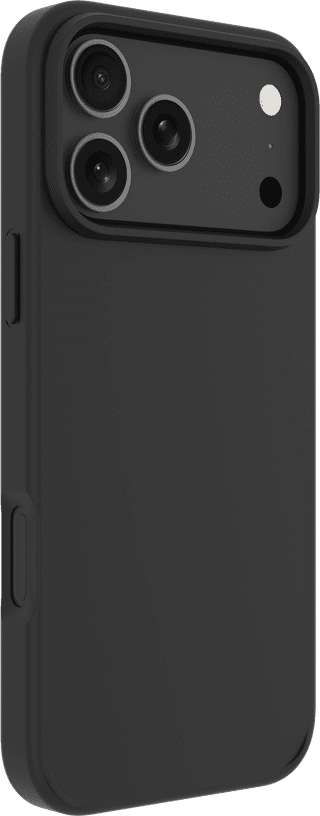 BlueBuilt MagSafe Hoesje iPhone 18 Pro Max Zwart + Kaarthouder Leer Zwart