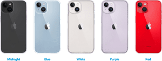 BlueBuilt Soft Case Apple iPhone 14 Back Cover Transparent