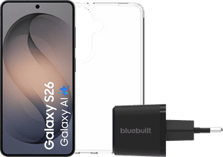 Samsung Galaxy S26 512GB Zwart 5G + Basis Accessoirepakket