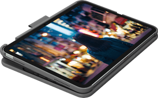 Logitech Slim Folio Apple iPad (20252022) Keyboard Cover AZERTY