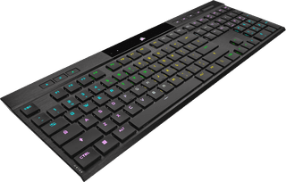Corsair K100 Wireless AIR Ultra-Thin Clavier Gamer Mécanique AZERTY