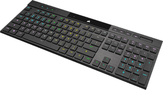 Corsair K100 Wireless AIR Ultra-Thin Clavier Gamer Mécanique AZERTY