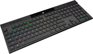 Corsair K100 Wireless AIR Ultra-Thin Clavier Gamer Mécanique AZERTY