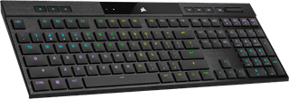Corsair K100 Wireless AIR Ultra-Thin Clavier Gamer Mécanique AZERTY