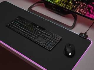 Corsair K100 Wireless AIR Ultra-Thin Clavier Gamer Mécanique AZERTY