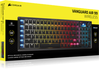 Corsair Vanguard AIR 99 Wireless Gaming Toetsenbord Zwart Azerty